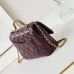 4CHANEL Lambskin Quilted Mini Rectangular Flap  #A49156