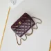 7CHANEL Lambskin Quilted Mini Rectangular Flap  #A49156