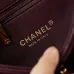 8CHANEL Lambskin Quilted Mini Rectangular Flap  #A49156