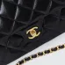 11CHANEL Lambskin Quilted Mini Rectangular Flap  #A49156