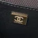 10CHANEL Lambskin Quilted Walk of Fame Star Bag Black #A49166