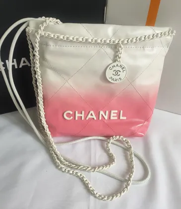 CHANEL Patent Gradient Calfskin Quilted Mini #A49200