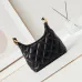 23CHANEL Shiny Lambskin Quilted Small Hobo #A49163