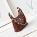 4CHANEL Shiny Lambskin Quilted Small Hobo #A49163