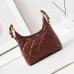 6CHANEL Shiny Lambskin Quilted Small Hobo #A49163