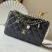 1CHANEL Wallet on chain - Pearly lambskin &amp; gold-tone metal #A49786