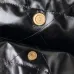 7Chanel 22 handbag, Shiny calfskin &amp; gold-tone metal , black #A49167