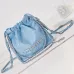 22Chanel 22 mini handbag, Shiny calfskin &amp; gold-tone metal  #A49199