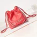24Chanel 22 mini handbag, Shiny calfskin &amp; gold-tone metal  #A49199