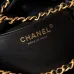 11Chanel 22 mini handbag, Shiny calfskin &amp; gold-tone metal  #A49199