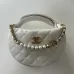 12Chanel 23k Hula Hoop Bag with Camelia #A50411