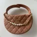 15Chanel 23k Hula Hoop Bag with Camelia #A50411