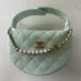 19Chanel 23k Hula Hoop Bag with Camelia #A50411