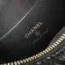 9Chanel 23k Hula Hoop Bag with Camelia #A50411