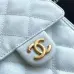 8Chanel 25 medium handbag, Grained calfskin  #A49783