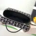 8Chanel 25C Black and White Tweed Top Handle Vanity Case #A49148
