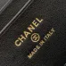 9Chanel 25C Black and White Tweed Top Handle Vanity Case #A49148
