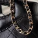 14Chanel 31 Shopping Bag Clutch with Chain Quilted Calfskin Nano #A49147