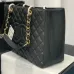4Chanel Black Caviar Gst In Gold Hardware #A49228