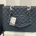 11Chanel Black Caviar Gst In Gold Hardware #A49228