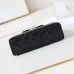 6Chanel Black Quilted Aged Calfskin Mini Kelly Bag Aged Gold Hardware #A49205
