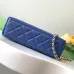 24Chanel Black Quilted Aged Calfskin Mini Kelly Bag Aged Gold Hardware #A49206