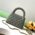 4Chanel Black Quilted Aged Calfskin Mini Kelly Bag Aged Gold Hardware #A49206