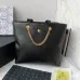 5Chanel Club Monaco Shopping Tote Quilted Lambskin Large #A49151