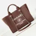 12Chanel Deauville Coco Mark Tote Bag Canvas #A49193