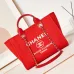 30Chanel Deauville Coco Mark Tote Bag Canvas #A49193