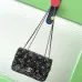10Chanel Evening bag, Strass, silver-tone metal, black  #A49176