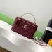 22Chanel Lambskin Quilted Metal Small Top Handle Vanity Case #A50409