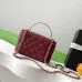 24Chanel Lambskin Quilted Metal Small Top Handle Vanity Case #A50409