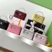 1Chanel Lambskin Quilted Metal Small Top Handle Vanity Case #A50409