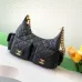 1Chanel Large Capacity Black Gold Chain Shoulder Bag #A49225
