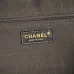 8Chanel Maxi Bowling Bag Light Grey Washed Denim Antique Gold Hardware #A49217