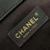9Chanel Maxi shopping bag, Calfskin &amp; gold-tone metal, black #A49134