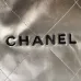 8Chanel Metallic Ombre Quilted Shiny Leather Small 22 Hobo #A49194