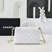 20Chanel Mini Rectangular Flap with Top Handle Black Lambsk #A50222