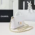 21Chanel Mini Rectangular Flap with Top Handle Black Lambsk #A50222