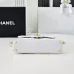 22Chanel Mini Rectangular Flap with Top Handle Black Lambsk #A50222