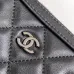 23Chanel Mini Timeless Classic Barrel Bag with Chain Black #A49781