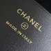 9Chanel Mini Timeless Classic Barrel Bag with Chain Black #A49781