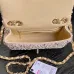 7Chanel Mini classic handbag, Lambskin &amp; gold-tone metal #A49203