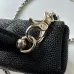 18Chanel New Black Gold Cosmetic Bag #A50414
