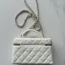 4Chanel New Black Gold Cosmetic Bag #A50414