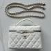 11Chanel New Black Gold Cosmetic Bag #A50414