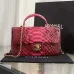 15Chanel Python Skin Small Crossbody Leather Bag #A49181