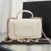 22Chanel Python Skin Small Crossbody Leather Bag #A49181