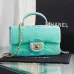 25Chanel Python Skin Small Crossbody Leather Bag #A49181